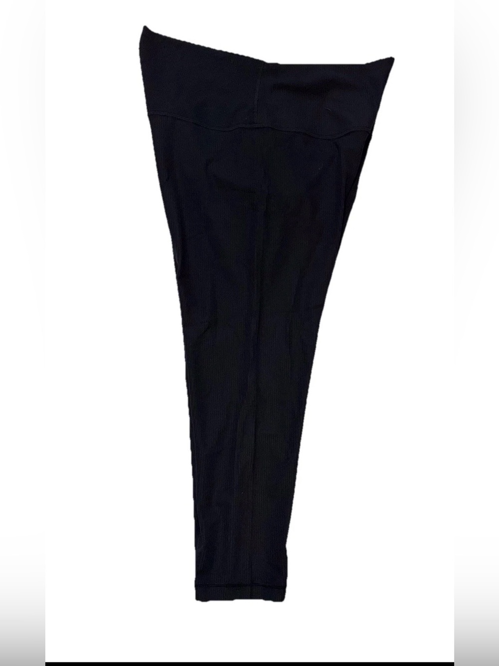 NWT*LULULEMON*SIZE 14*ALIGN RIBBED HIGH RISE 23” L PANT*AUTHENTIC*BLACK*$98 - Picture 12 of 16